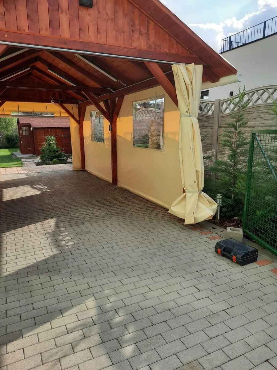Pavilon sátortető ponyva